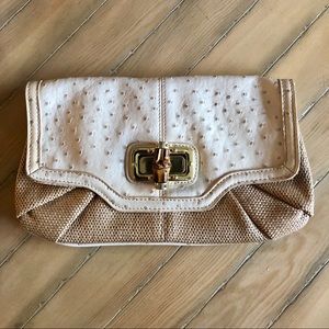 Tan Clutch